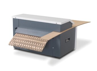 HSM ProfiPack 400 na zpracování kartonu - skartovačka karton - 3