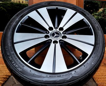alu R18 5x112 orig. Mercedes B + A + CLA, zimné pneu 225/45 - 3