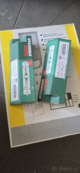 Svitidlo venkovni úsporné metalhalogenidové černé, 2ks - 3