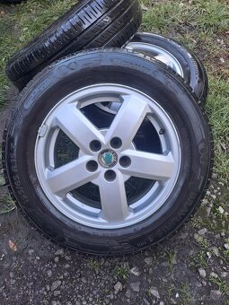 Alu kola 5x100 Octavia,Fabia,Roomster,Rapid 195/65 R15 - 3