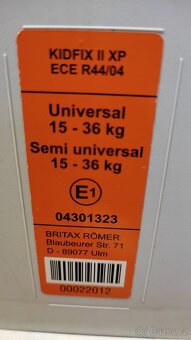 Dětská autosedačka Britax Römer Kidfix II 15 - 36 kg - 3