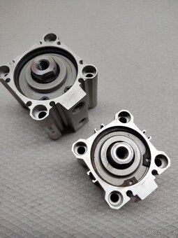 SMC kompaktní pneumatický válec, ECQ2B40-20D+CQ2B50TF-25DZ - 3