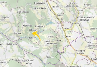 Prodej podílu 1/6 specifického pozemku 179 m², Hrubá Skála - 3