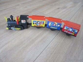 Figurka na tříkolce MTU z 50-60 roků Made in Korea - 3