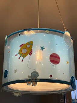 Dětský lustr vesmír - 3