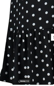 Puntíkované šaty, vel. L - 3