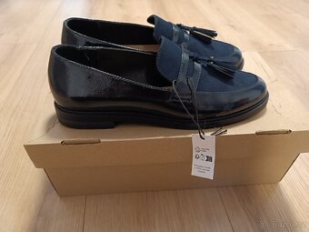 Dámské mokasíny tmavě modré vel.39 - 3