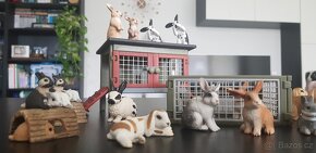 Schleich Farma králík prase ovce jehňe - 3
