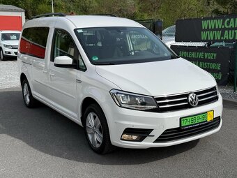 ► VW CADDY MAXI 2,0 TDI - 75 KW, 7 MÍST, AUTOM. PARKOVÁNÍ ◄ - 3