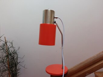 Retro oranžová lampička Napako typ 1636 - 3