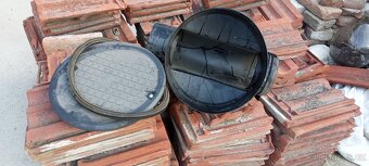 kanalizační šachta, poklop a 2m potrubí - 3