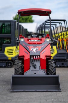 Mini kolový nakladač - KINGWAY HERACLES H130 PRO - 3