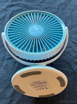Mini USB dobíjecí klipsový ventilátor Bere - Jako nový - 3