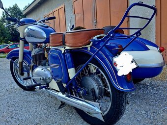Jawa 350 + sidecar Velorex 560 - 3