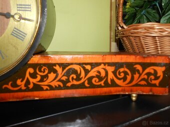 Staré hodiny JANTAR - funkční - známky stáří - foto - 3