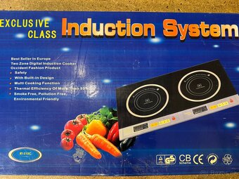 Indukční deska s dvěmi plotýnkami - 3