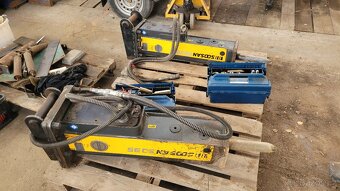 Hydraulické bourací kladivo na bagr - 3