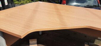 VELKÝ rohový kancelářský stůl, 2 ks, levý - 3