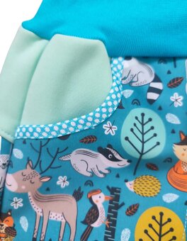 Dětské softshellové kalhoty vel.122 - 3