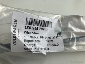 Kompletní zadní stěrač Octavia II combi originál Škoda - 3