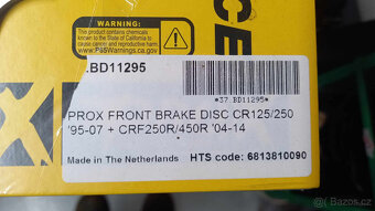 Honda CRF 450 R díly - 3
