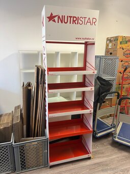 Kovový policový stojan - 3