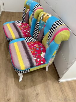 Křeslo patchwork - 3