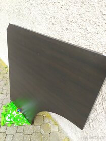 Rohový stůl IKEA černý - 3