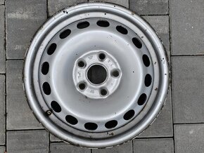 Originální plechové disky Volkswagen / Škoda 15" - 3