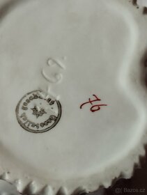 Stará porcelánová dóza na dudlíky - 3