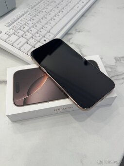 Apple iPhone 16 Pro, 128GB Desert Titanium - 3