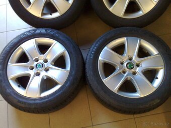 alu kola 5x112 r16 original skoda 205/55/16 - 3