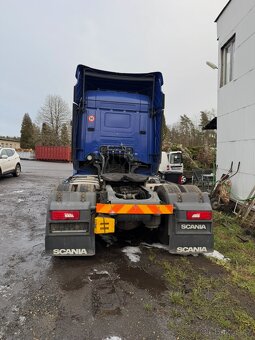 tahače SCANIA, návěs REISCH, cisterna ZVL - 3