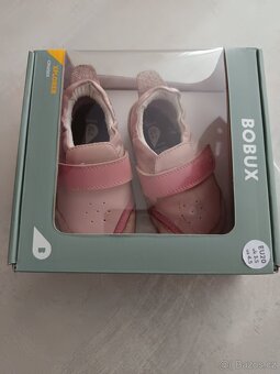Barefoot capáčky Bobux - Ripple Blossom + Lotus růžové - prv - 3