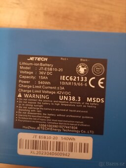 Díly na elektro koloběžku Sencor s70 - 3