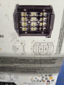 2x LED pracovní světlo 12V 12,8w - 3