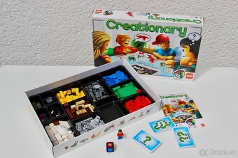 Rodinná Stolní Hra LEGO Creationary Stavebnice 3844 - 3