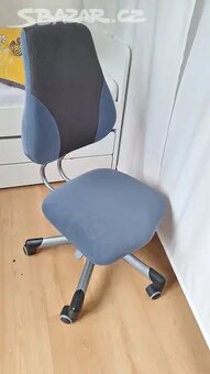 Rostoucí a polohovací psací stůl Moll + židle - 3