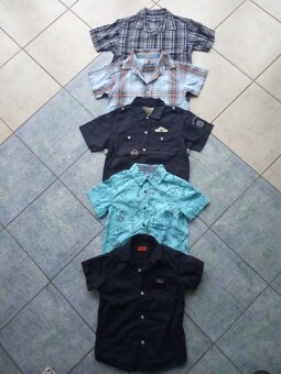 Trika a košile krátký rukáv, tílko-vel. 104/110/116 - 3