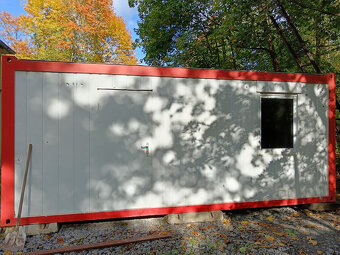 Sestava 3 x kancelářský-obytný kontejner,dílna - 3