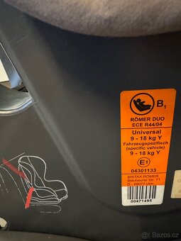 Autosedačka Britax Romer duo plus - 3