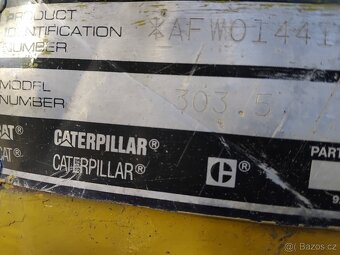 Prodám Pásový bagr Cat 303.5 - 3