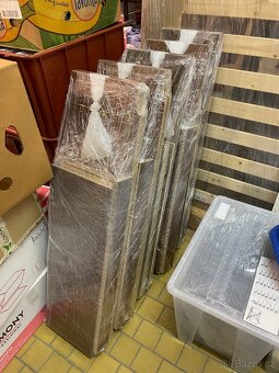 IKEA BILLY Knihovna, hnědá vzor ořech - 3