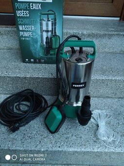 Prodám VÝKONNÉ ponorné kalové čerpadlo FERREX F-SP 1135 - 3