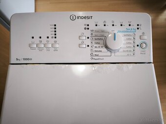 Pračka Indesit vrchní plnění - 3