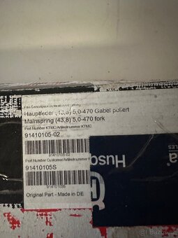 Husqvarna oem přední pružiny - 3