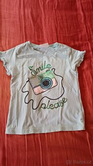 Triko s flitry, velikoat 110/116 - 3