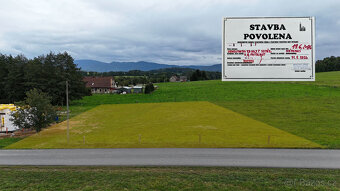 Stavební pozemek 1321m se stavebním povolením - 3
