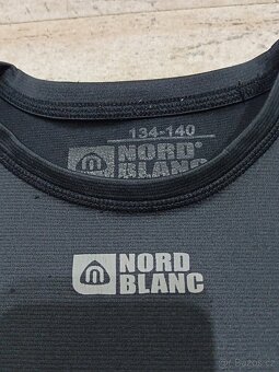 Dětské sportovní triko NordBlanc vel. 134/140 - 3