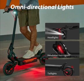 Terénní smart elektro koloběžka / skútr - 3